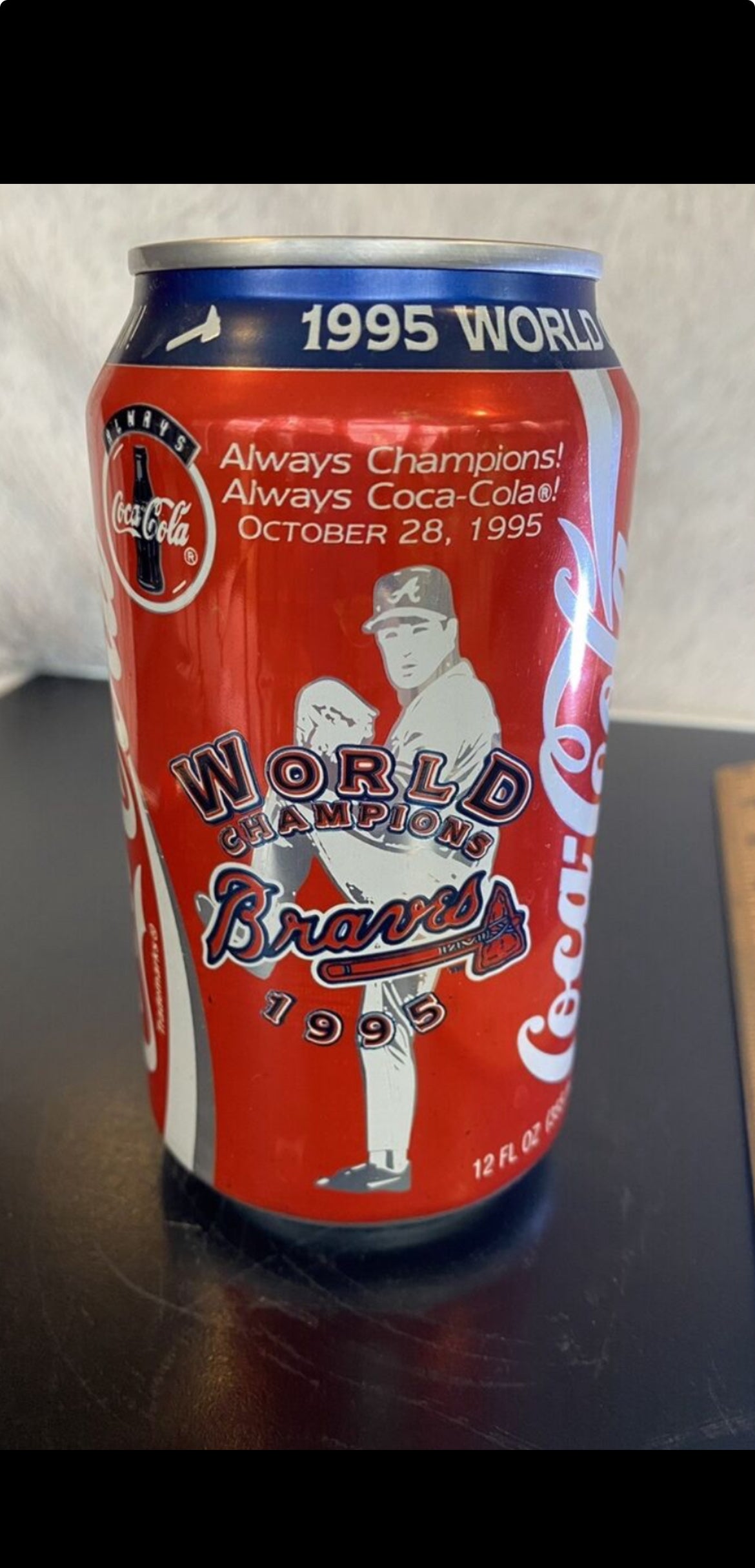1995 braves World Series coke can