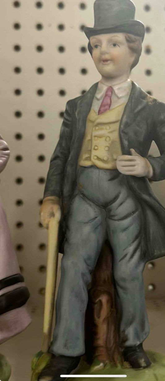 Porcelain man